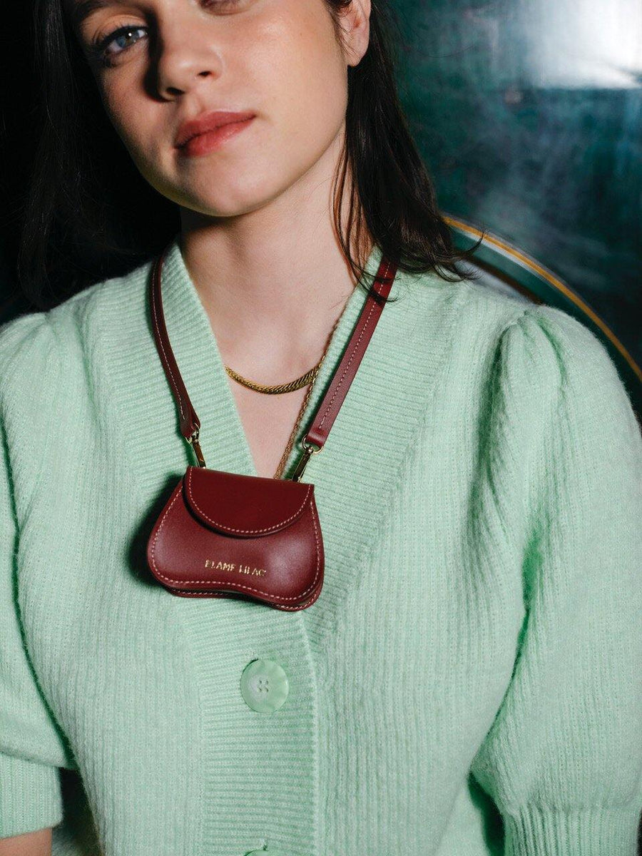 AMORSITO MINI BAG BURGUNDY SP
