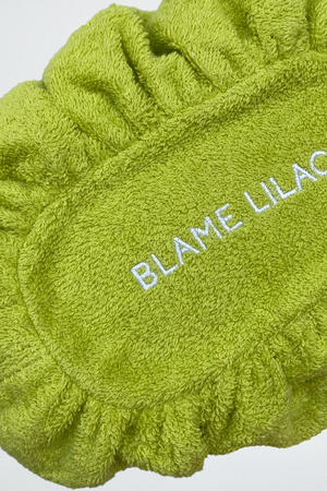 BUTTER MINI SHOPPER TOWEL LIME – BLAME LILAC BUTTER MINI SHOPPER TOWEL LIME – BLAME LILAC