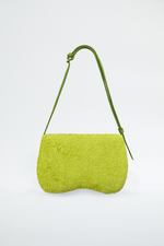 Amorsito Phone towel lime green, Shoulder bag, Crossbody and Collar Bag by Blame Lilac. Towel bag and accessory