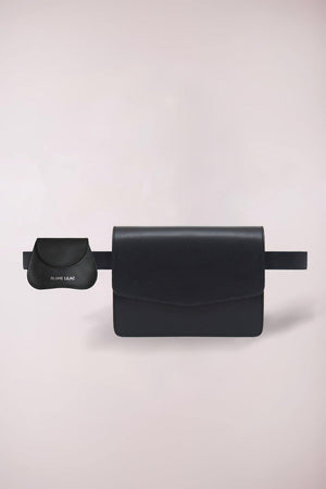 
                  
                    Black multifunctional belt mini bag, by Blame Lilac
                  
                