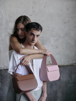 
                  
                    Blame Lilac spring summer structured leather bags
                  
                