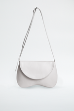 Blame Lilac, Amorsito Phone Bag, shoulder bag, crossbody bag comfortable, off-white leather bag sand